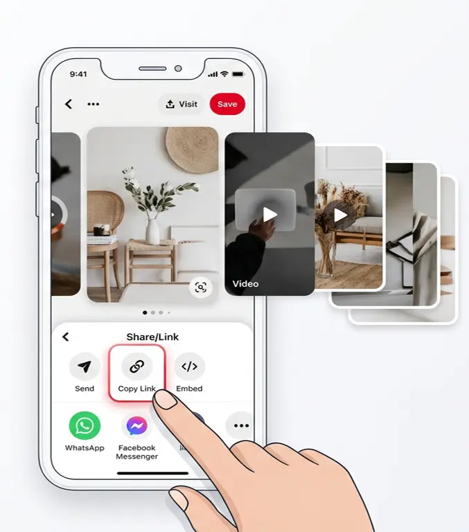 Pinterest Carousel Downloader