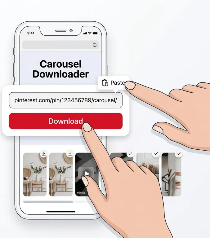 Pinterest Carousel Saver