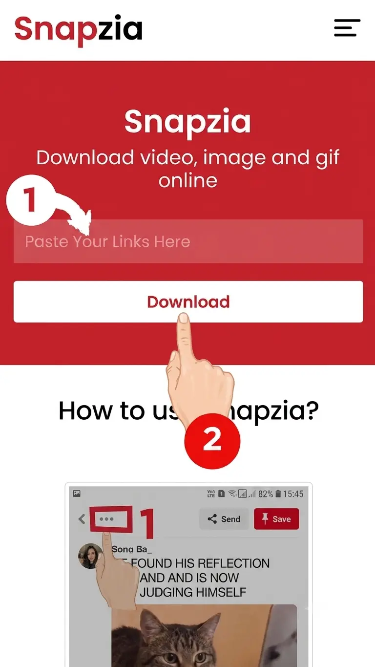 Past The Pinterest Video Link