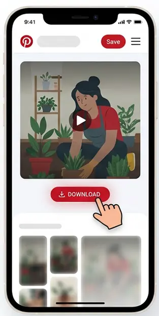 Pinterest Reel Download