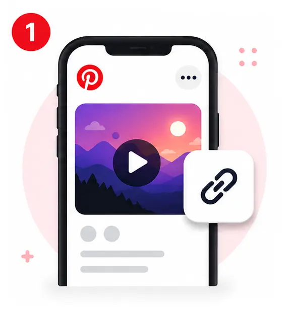 copie pinterest link